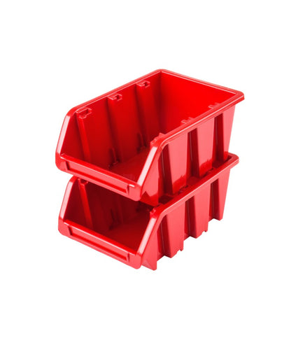 10 Stapelbakjes NP4 rood