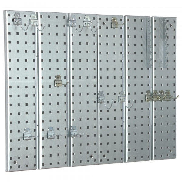 Stalen Gereedschapswand 774 x 583 mm + hangers